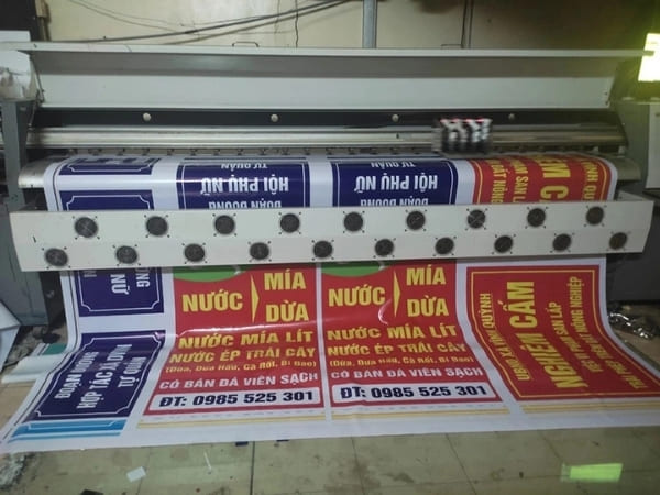 In bạt Bình Phước