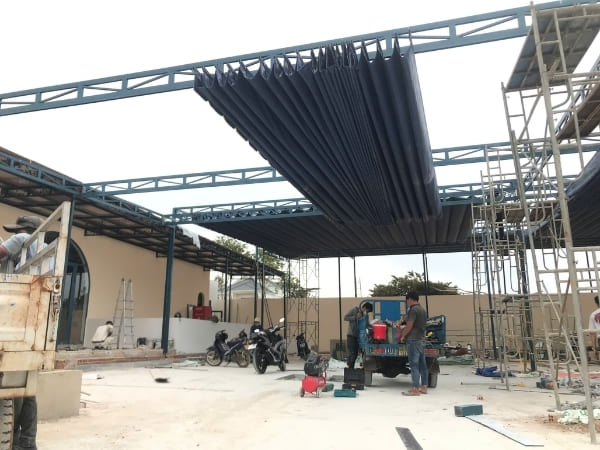 Lắp đặt mái hiên Bình Phước