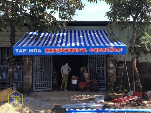 Thi công mái hiên Bình Phước Đồng Nai