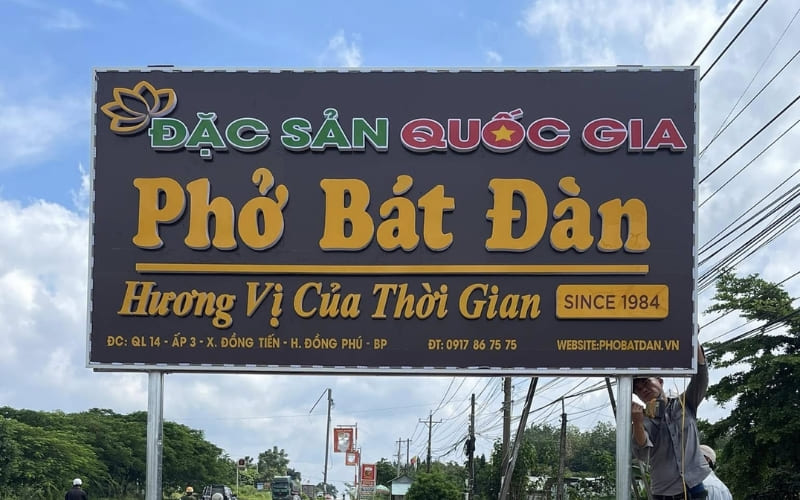 Bảng hiệu Bình Phước